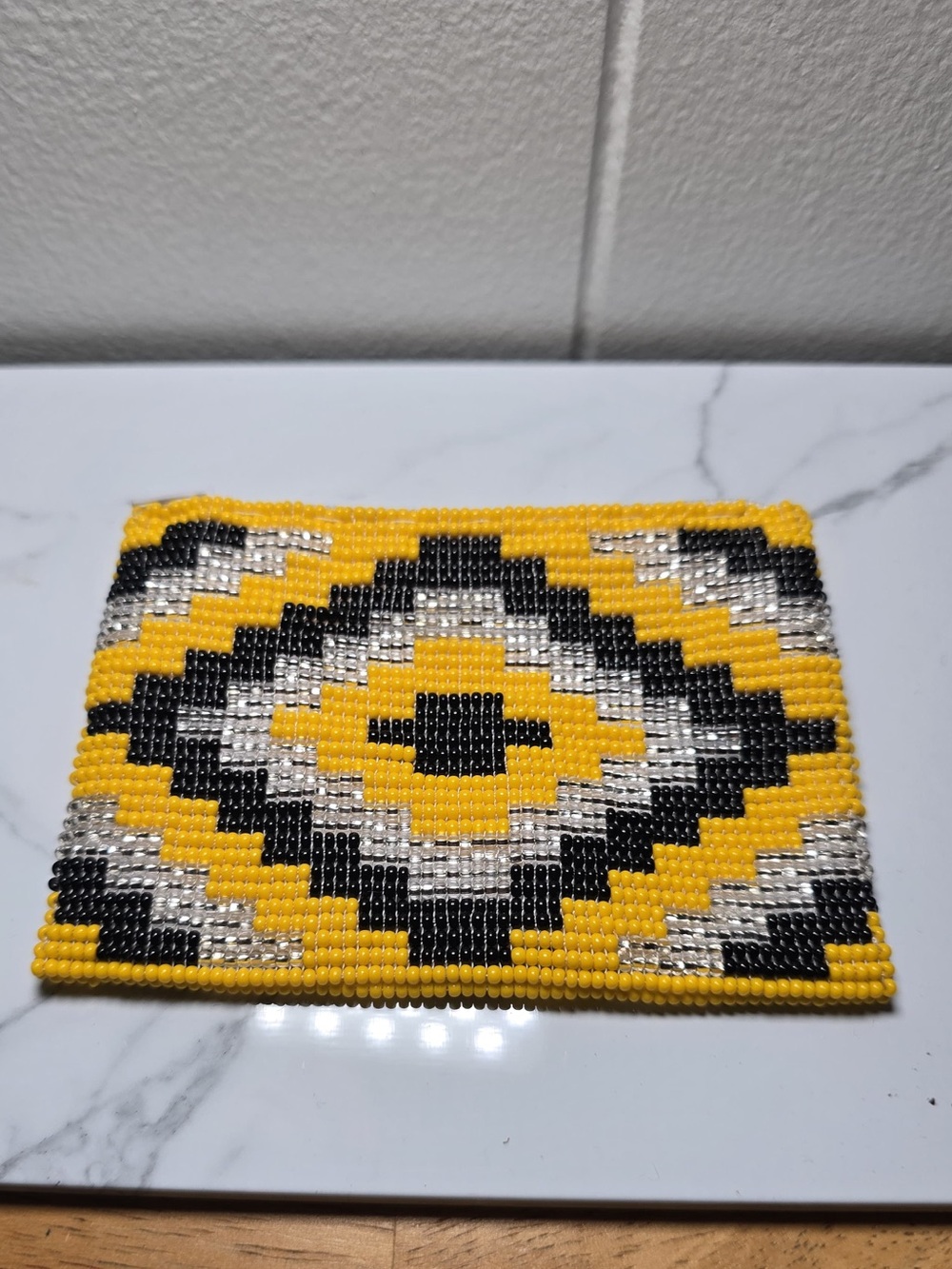 Huichol Beaded Coin Purse